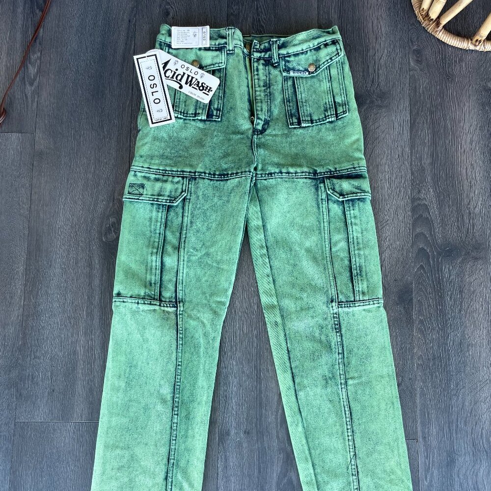 Green Jeans; Oslo Acid Wash Men’s Size 28 Fashion Jeans Hong Kong